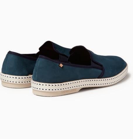 Easy To Slip In:  Rivieras Sultan Suede Slip-On Shoe