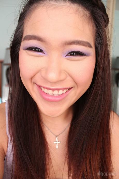 Spring 2014: Lilac Blossom Makeup Look