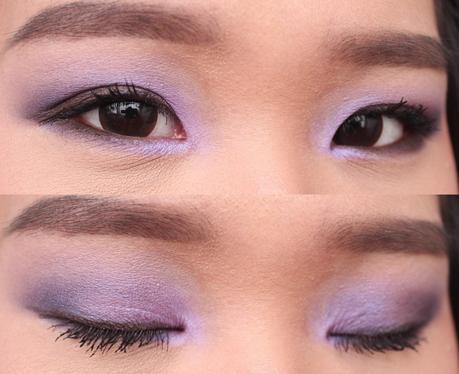 Spring 2014: Lilac Blossom Makeup Look
