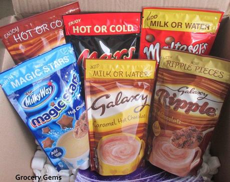 New Mars Hot Chocolate Pouches including Magic Stars & Galaxy Ripple!