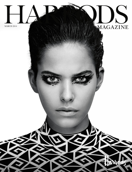 Alexandra Hochguertel  by Joucke Bos for Harrods Magazine March 2014