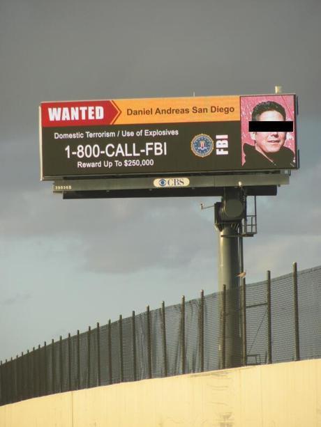 Billboard located on I-95 in Lake Worth, FL, March 3, 2014