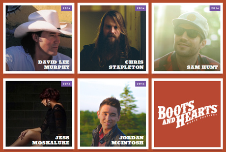 Boots and Hearts Lineup Announcement March 3, 2014