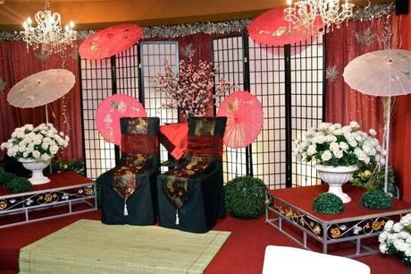 Japanese reception setting