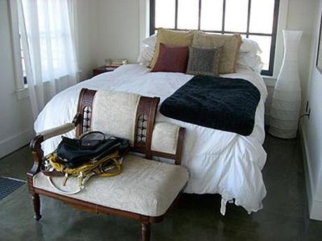 Design Diary: Davis Square Loft With Roof Garden sharon-kitchens-bedroom
