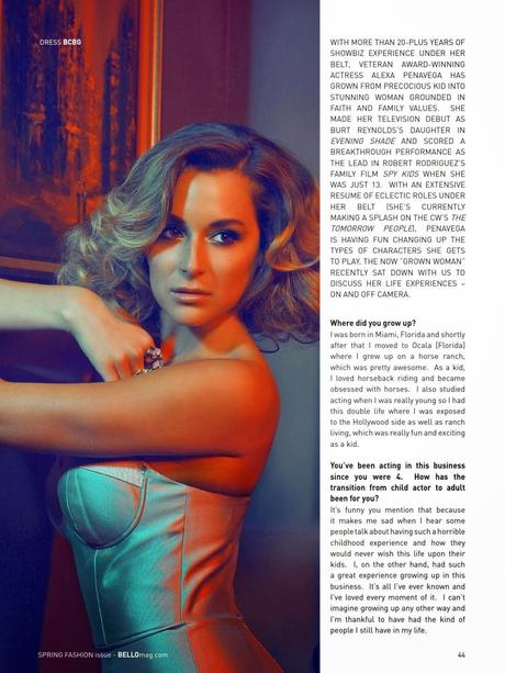Alexa Vega - Bello Magazine US March 2014