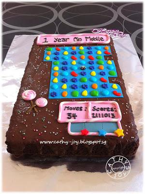 Candy Crush Brownies
