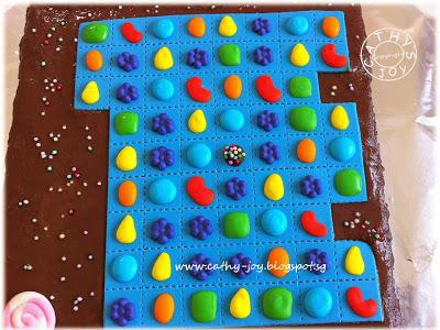 Candy Crush Brownies