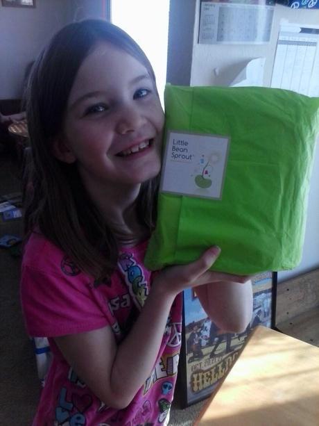 This girl thinks getting packages in the mail is the single most exciting thing in the world.  