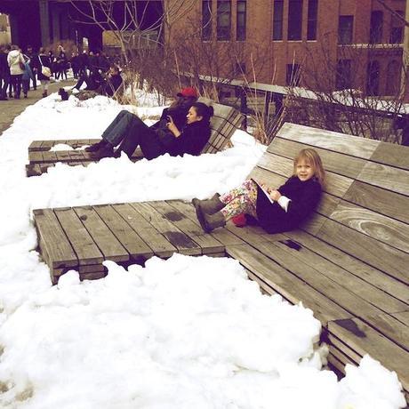 The High Line High-Line-Park-Bench