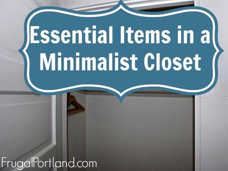 essential items in a minimalist closet