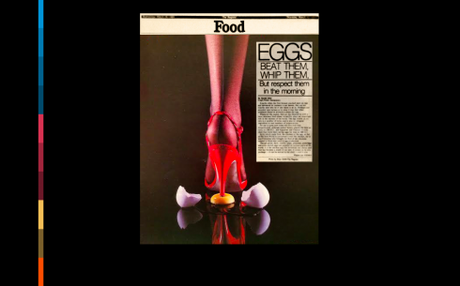 The stiletto shoe, the egg yolk and the most elusive page ever