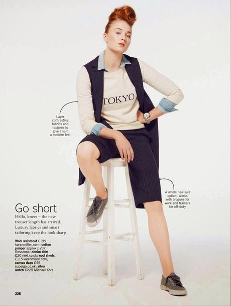 Sophie Turner - Glamour UK April 2014