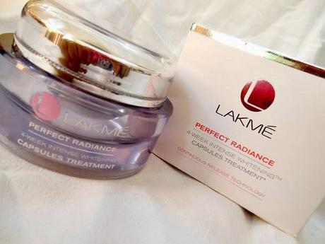 Currently Loving : Lakme Perfect Radiance 4 Week Intense Capsule Treatment Review