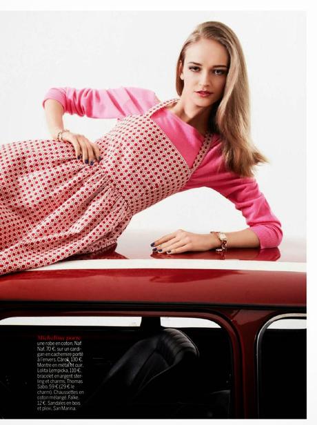Michalina Glen - Cosmopolitan Magazine France April 2014