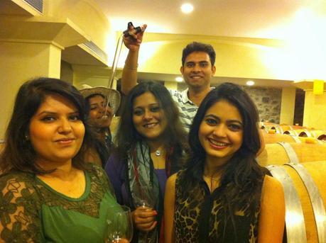 Visit to the Four Seasons Wines Vineyard at Baramati, Maharashtra