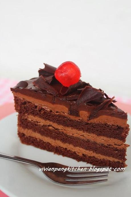 Chocolate Mousse Cake 巧克力慕斯蛋糕
