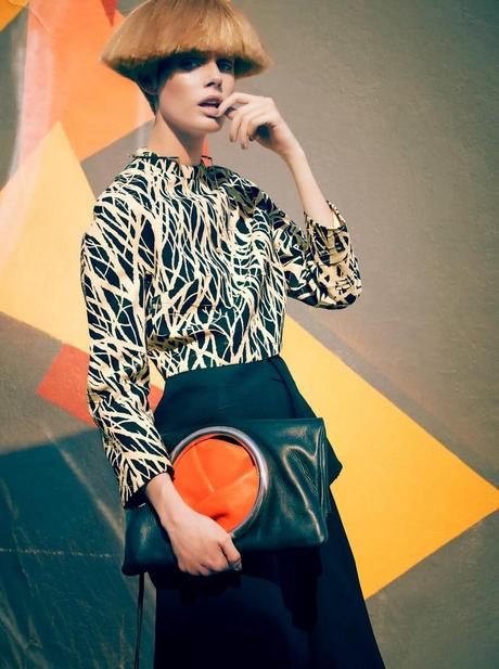 Ellinore Erichsen by James Macari for Grazia France March 2014