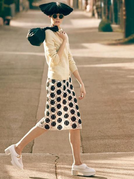 Ellinore Erichsen by James Macari for Grazia France March 2014