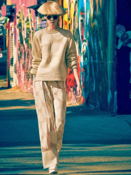 Ellinore Erichsen by James Macari for Grazia France March 2014