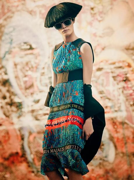 Ellinore Erichsen by James Macari for Grazia France March 2014