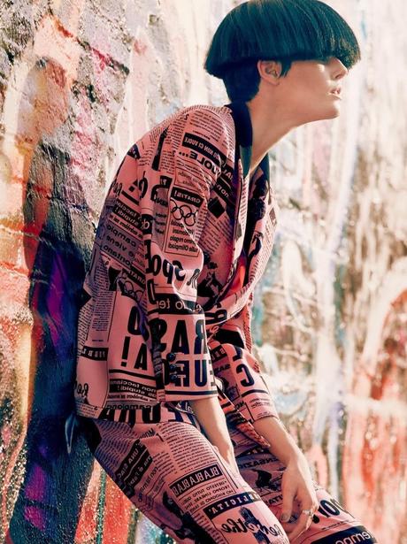 Ellinore Erichsen by James Macari for Grazia France March 2014