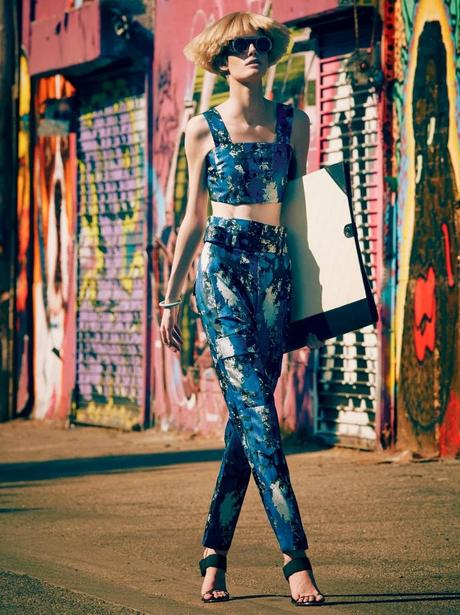 Ellinore Erichsen by James Macari for Grazia France March 2014