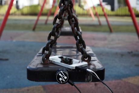 Mogees. What does the world sound like? swings
