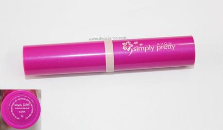 Avon Simply Pretty ColorLast Lipstick in Scarlet: Review, Swatches, LOTD