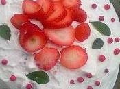 Strawberry Cream Cake with Berries