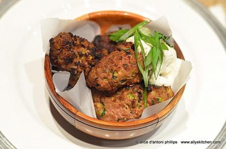 ~turkey & zucchini burgers with green onion & cumin~