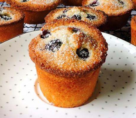 Blueberry, Lime & Coconut Friands