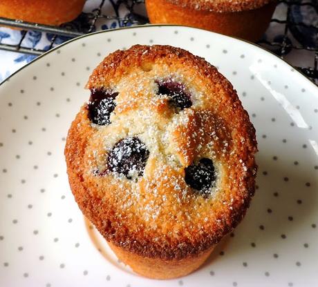 Blueberry, Lime & Coconut Friands