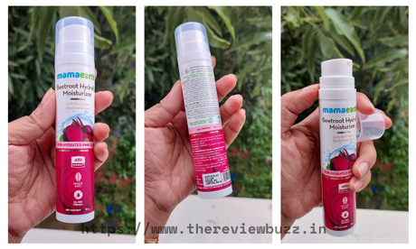 Mamaearth Beetroot Hydraful Moisturizer For Hydrated Pink Glow Review