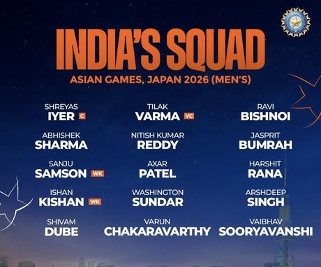 India go full strength for Asian Games cricket; Sri Lanka face tour clash