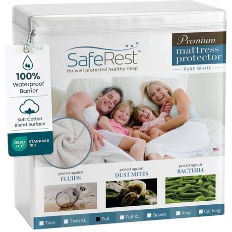 camping sleeping gear care saferest waterproof mattress protector