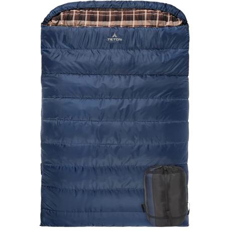 sleeping bags for camping teton mammoth 20 degree double sleeping bag