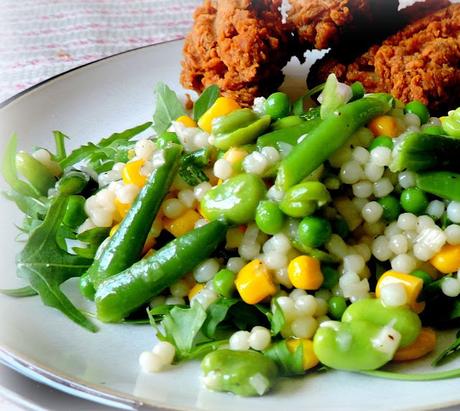 Bean, Corn and Couscous Salad