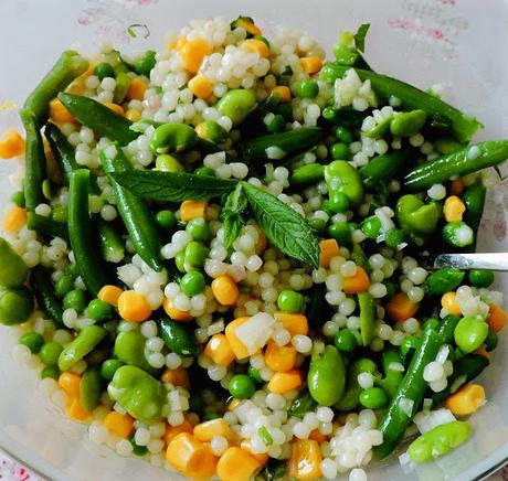 Bean, Corn and Couscous Salad