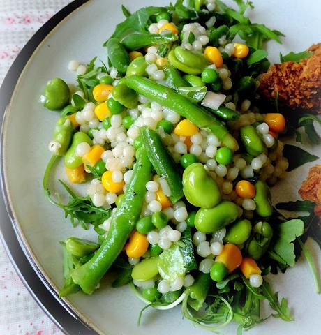 Bean, Corn and Couscous Salad