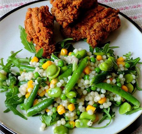 Bean, Corn and Couscous Salad