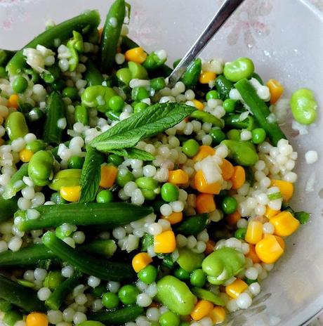 Bean, Corn and Couscous Salad