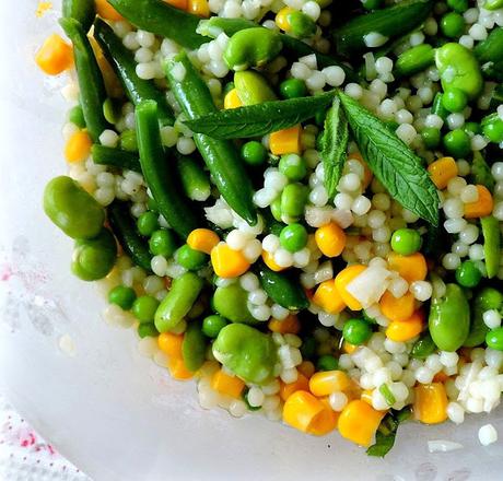 Bean, Corn and Couscous Salad