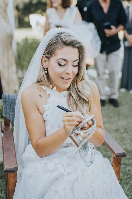 Rustic Fall Wedding Lefkada Sunflowers