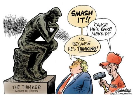 Thinking Not Allowed In Trump's Administration