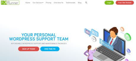 Fixrunner WordPress Speed Optimization Service