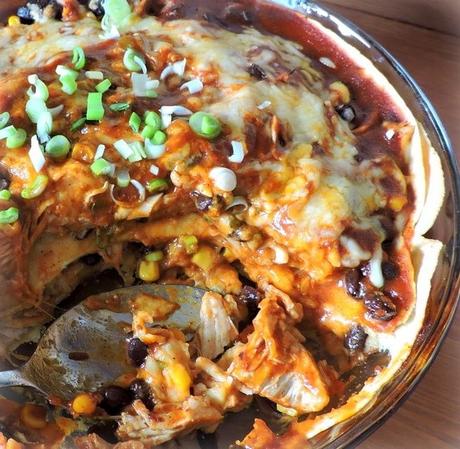 Chicken Enchilada Bake