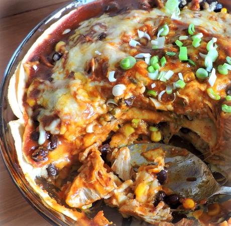 Chicken Enchilada Bake