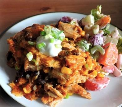 Chicken Enchilada Bake Chicken Enchilada Bake