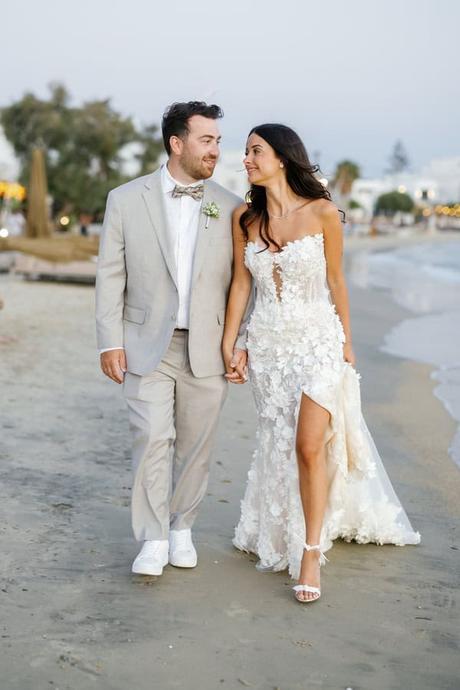 Dreamy Destination Wedding Naxos White Florals